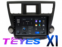 Штатная магнитола Toyota Highlander (2007 - 2013) TEYES X1 DSP Android
