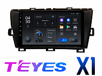 Штатная магнитола Toyota Prius (2009 - 2015) TEYES X1 MFB дисплея (левый руль)