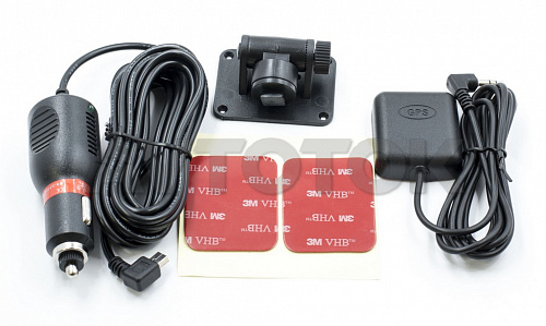 Универсальный многофункциональный видеорегистратор (2 камеры+GPS) 2CH HD Dash Cam E300-G