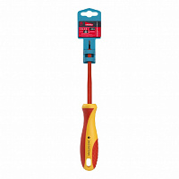 Отвёртка шлицевая Smartbuy Tools SL2.5*75 до 1000В VDE прорезиненная ручка