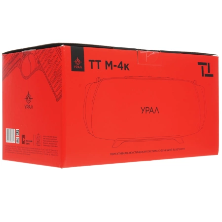 URAL TT M-4K портативная колонка (красный)