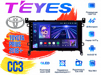 Штатная магнитола Toyota Prius (2018 +) TEYES CC3 DSP Android