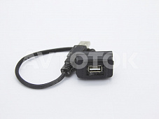 USB разъем в штатную заглушку для Mitsubishi