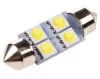 Светодиодная лампа 12V 11-36 (SV8,5) белая, 4 SMD 5050 диода RS-234