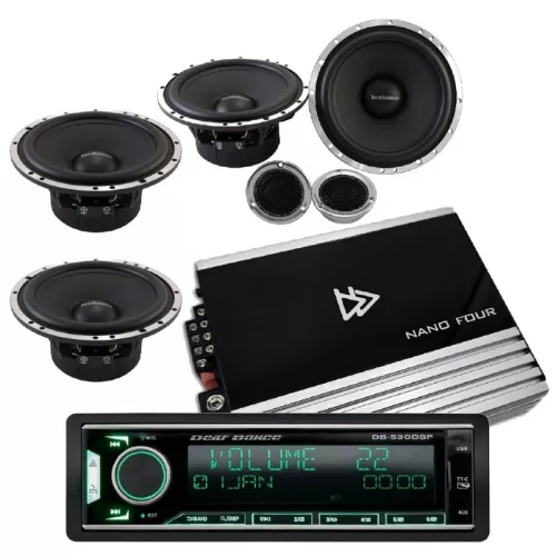 "Отличный звук" для ценителей качества, комплект аудиосистемы