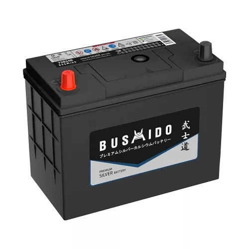BUSHIDO SILVER 75B24R 59Ач 550А аккумулятор автомобильный BUSHIDO SILVER 75B24R 59Ач 550А аккумулятор автомобильный