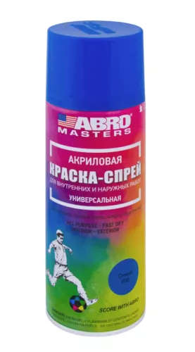 ABRO MASTERS краска-спрей (синий)