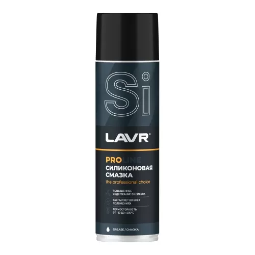 LAVR SERVICE LN3501 смазка силиконовая 650ml LAVR SERVICE LN3501 смазка силиконовая 650ml