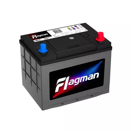Flagman 70B24L 55Ач 490 а CA аккумулятор автомобильный Flagman 70B24L 55Ач 490 а CA аккумулятор автомобильный