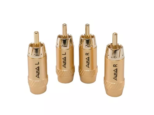 Aura RCA-P617 RCA коннектор, 6 мм вход, (4 шт) Aura RCA-P617 RCA коннектор, 6 мм вход, (4 шт)