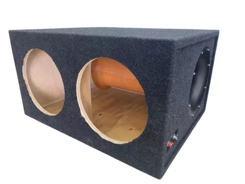 Корпус для сабвуфера BOX-102Т1 графит ( 2х10", 160 труба) Корпус для сабвуфера BOX-102Т1 графит ( 2х10", 160 труба)