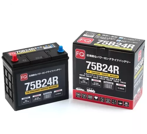 Аккумулятор FQ 75B24R 55Ач 500А Аккумулятор FQ 75B24R 55Ач 500А
