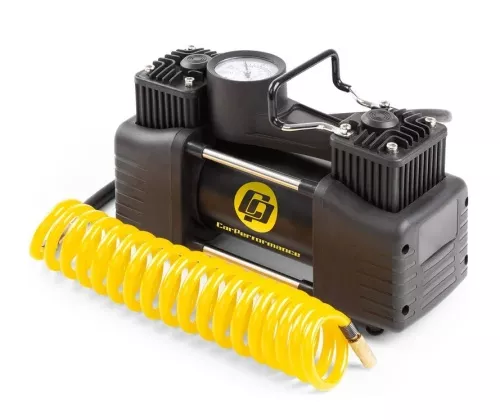 Компрессор воздушный CARPERFORMANCE, 50 л./мин., 12V/16А, 200W 10 Атм., шланг 0,6 м., кабель питания 2,8 м., питание от прикуривателя, набор из 3-х Компрессор воздушный CARPERFORMANCE, 50 л./мин., 12V/16А, 200W 10 Атм., шланг 0,6 м., кабель питания 2,8 м., питание от прикуривателя, набор из 3-х