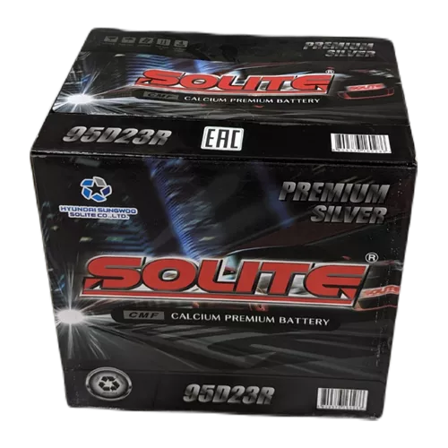 Фото solite silver 95d23r 85ач 630а аккумулятор автомобильный Solite Silver 95D23R 85Ач 630А аккумулятор автомобильный