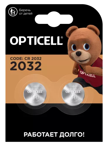 Батарейка Opticell Specialty 2032 2шт Батарейка Opticell Specialty 2032 2шт