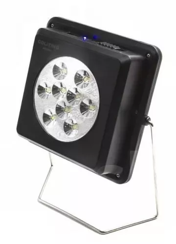 Фонарь-прожектор светодиодный (9 LED) зарядник+солнечная панель GD-5027