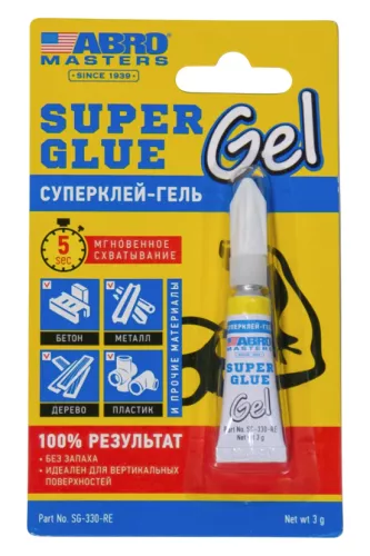 ABRO MASTERS суперклей-гель 