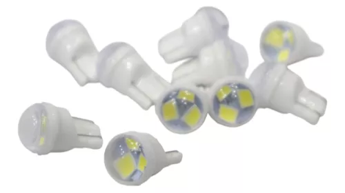 Лампа светодиодная Т10 (W2,1*9,5d) белая, 3 SMD 2835 диодов б/ц 3D Лампа светодиодная Т10 (W2,1*9,5d) белая, 3 SMD 2835 диодов б/ц 3D