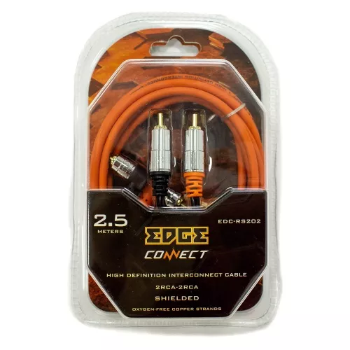 Edge EDC-RS202 2RCA-2RCA межблочный кабель 2,5м