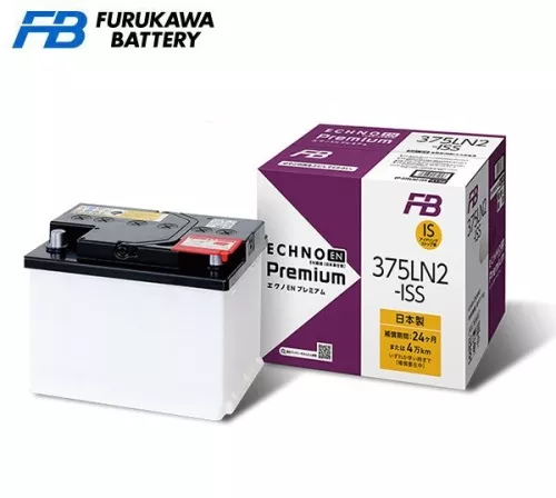 FB ECHNO EN 375LN2IS ёмк, 61Ач 610А аккумулятор автомобильный FB ECHNO EN 375LN2IS ёмк, 61Ач 610А аккумулятор автомобильный