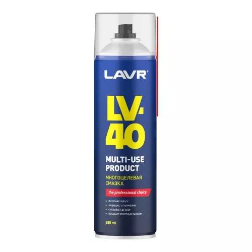 LAVR LV-40 LN3504 смазка многоцелевая 650ml LAVR LV-40 LN3504 смазка многоцелевая 650ml