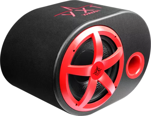 Ural AC-Y12A черный/красный активный корпусной сабвуфер