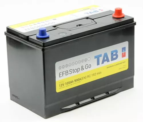 TAB EFB Stop&Go 6СТ-105.0 (60518) 105 900 аккумулятор автомобильный TAB EFB Stop&Go 6СТ-105.0 (60518) 105 900 аккумулятор автомобильный