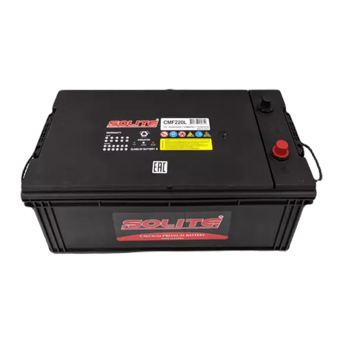 Фото solite 245h52l (cmf220l) 220ач 1350а аккумулятор Solite 245H52L (CMF220L) 220Ач 1350А аккумулятор