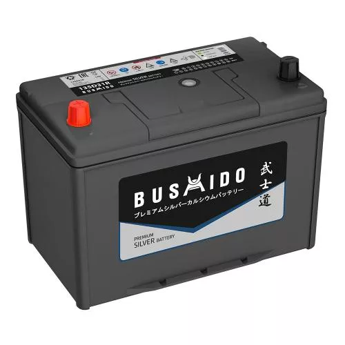 BUSHIDO SILVER 135D31R 105Ач 900А аккумулятор автомобильный BUSHIDO SILVER 135D31R 105Ач 900А аккумулятор автомобильный