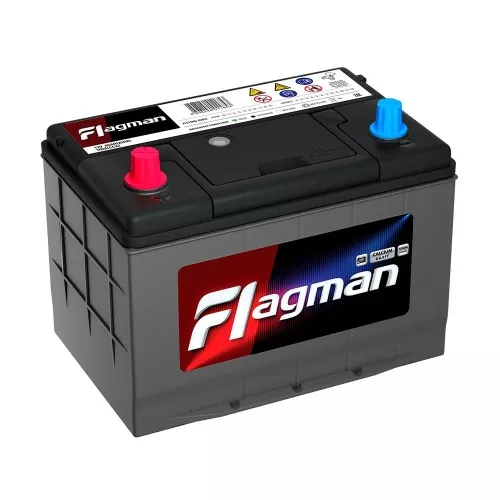 Flagman 95D26R 85Ач 690 а CA аккумулятор автомобильный Flagman 95D26R 85Ач 690 а CA аккумулятор автомобильный