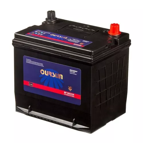 Аккумулятор Oursun JIS MF 90D23R емк 70 A/ч п.т.600 а Аккумулятор Oursun JIS MF 90D23R емк 70 A/ч п.т.600 а