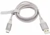 Кабель ACV USB-CD1SL USB > Type-C/2.4A/1 m/серебристый
