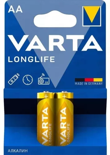 VARTA LONGLIFE LR6 AA BL2 (4106) VARTA LONGLIFE LR6 AA BL2 (4106)