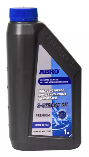 ABRO API TC-W3 масло моторное двухтактное (1л) 