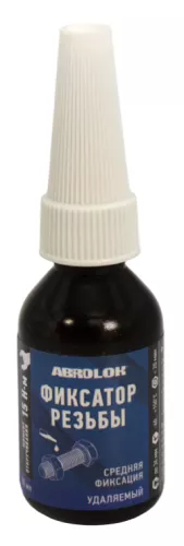 Abro фиксатор резьбы синий удаляемый 10 мл