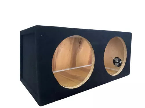 Корпус для сабвуфера BOX-122 черный (ЗЯ, 2х12", накл. 51 л.) Корпус для сабвуфера BOX-122 черный (ЗЯ, 2х12", накл. 51 л.)