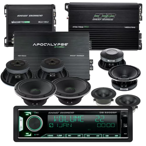 "SQL" комплект аудиосистемы