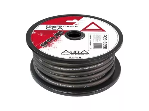 Aura PCS-335B кабель силовой черный 2GA (20 м) Aura PCS-335B кабель силовой черный 2GA (20 м)
