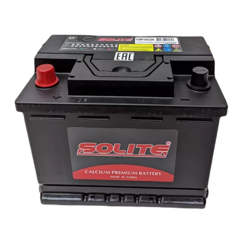 Аккумулятор автомобильный Solite CMF 56220 емк.62А/ч п.т.520а