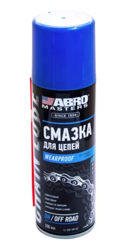 ABRO MASTERS CL-200-AM-RE смазка цепи  ABRO MASTERS CL-200-AM-RE смазка цепи