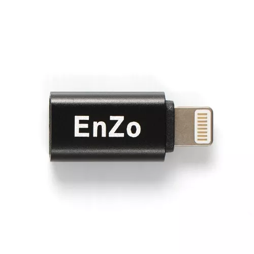 OTG-переходник EnZo USB Type-C Lightning черный