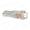 Светодиодная лампа Маяк 12V Т5 (W2,0*4,6d) белая, 1 SMD диод, с патроном