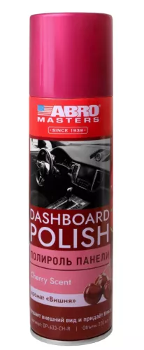 ABRO MASTERS DP-633-CH полироль панели вишня 220ml