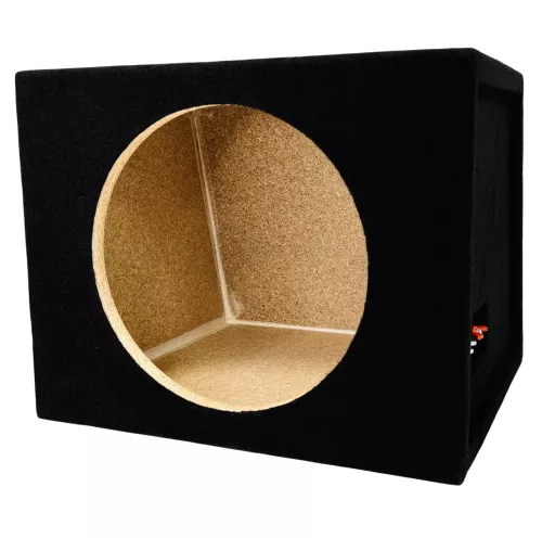 Корпус для сабвуфера BOX-101ДСП черный (3Я 10 наклон 21 л. ДСП) Корпус для сабвуфера BOX-101ДСП черный (3Я 10 наклон 21 л. ДСП)