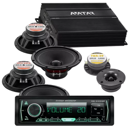 "Фронт новичок " комплект аудиосистемы