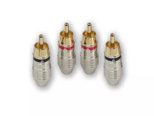 Aura RCA-P612 RCA коннектор, 6 мм вход, (4 шт) Aura RCA-P612 RCA коннектор, 6 мм вход, (4 шт)