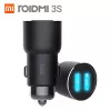 Портативный мультифункциональный (5в1) FM-трансмиттер Xiaomi Roidmi 2S XR-2S черный