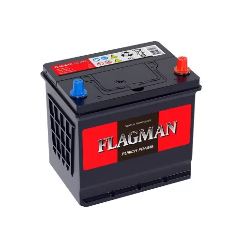 Flagman 90D23L 70Ач 650 а CA аккумулятор автомобильный Flagman 90D23L 70Ач 650 а CA аккумулятор автомобильный