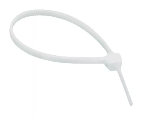 Хомут стяжка нейлон. 300/8 (100шт)  белый