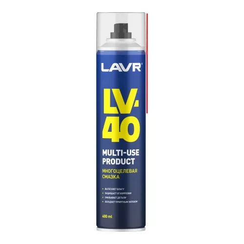 LAVR LV-40 LN1485 смазка многоцелевая 400ml LAVR LV-40 LN1485 смазка многоцелевая 400ml